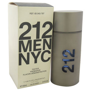 212 by Carolina Herrera for Men - 3.3 oz EDT Spray (Tester)